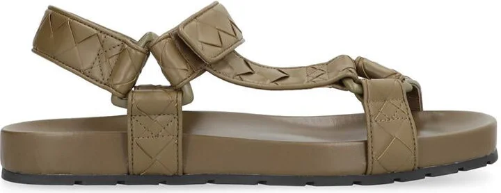 Bottega Veneta Trip Leather Sandals