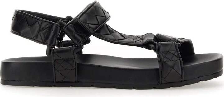 Bottega Veneta Trip Leather Sandals
