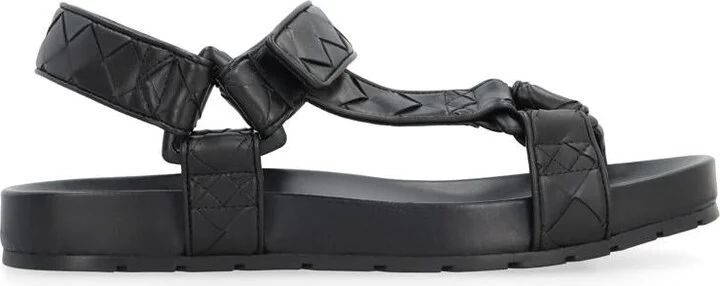 Bottega Veneta Trip Leather Sandals