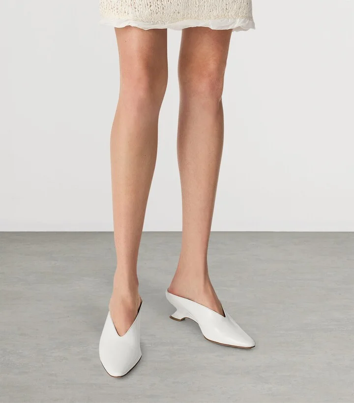Bottega Veneta Vinyl Jet Mules 50 - Image 2