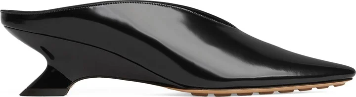 Bottega Veneta Vinyl Jet Mules 50