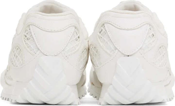 Bottega Veneta White & Off-White Orbit Sneakers - Image 2