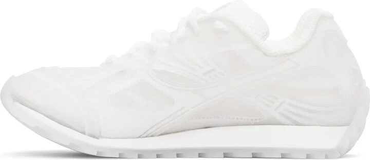 Bottega Veneta White Orbit Sneakers - Image 3