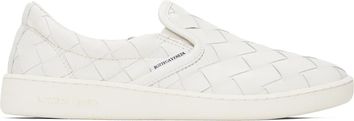Bottega Veneta White Sawyer Sneakers