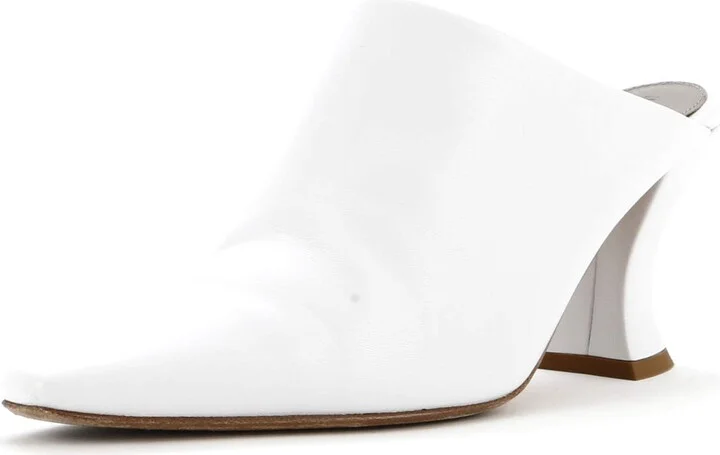Bottega Veneta Women's Almond Mules Leather - Image 2