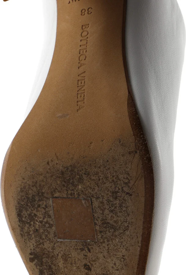 Bottega Veneta Women's Almond Mules Leather - Image 9
