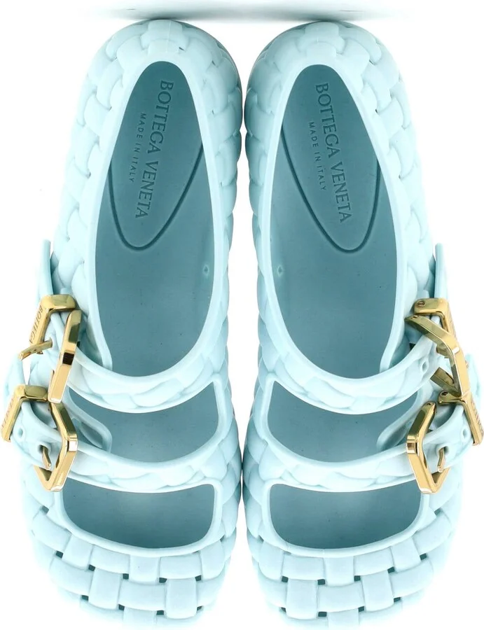Bottega Veneta Women's Amy Mary Jane Flats Rubber - Image 2