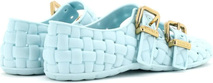Bottega Veneta Women's Amy Mary Jane Flats Rubber - Image 3
