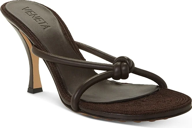 Bottega Veneta Women's Blink Knotted Strap High Heel Sandals