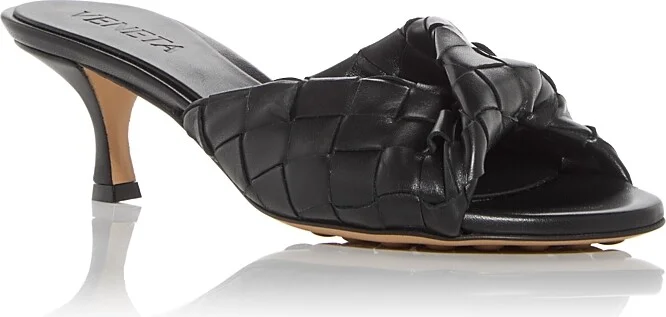 Bottega Veneta Women's Blink Twist Slide Sandals