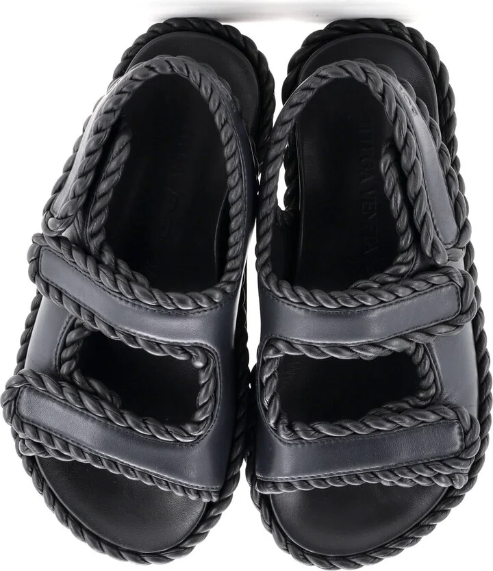 Bottega Veneta Women's Jack Slingback Sport Sandals Leather - Image 2