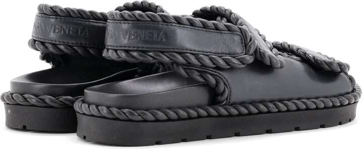 Bottega Veneta Women's Jack Slingback Sport Sandals Leather - Image 3