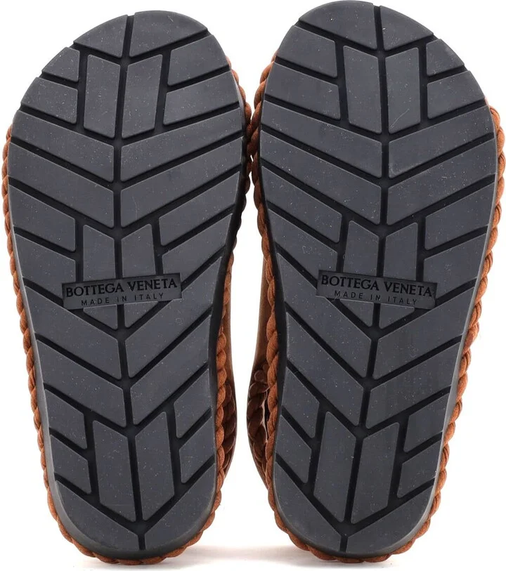 Bottega Veneta Women's Jack Slingback Sport Sandals Suede - Image 4