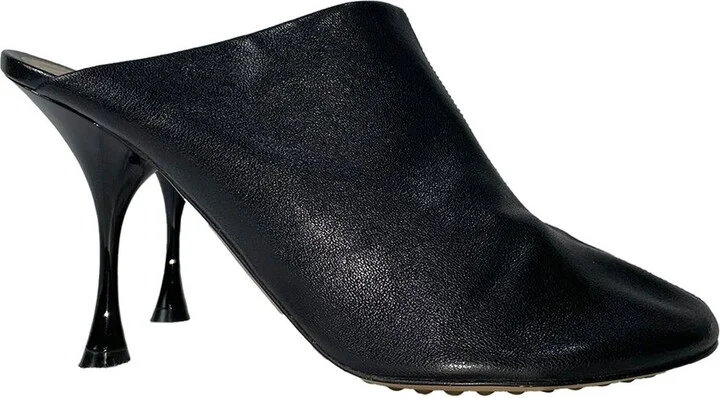 Bottega Veneta Women's Leather Dot Sock Mule (Authentic Pre-Loved)