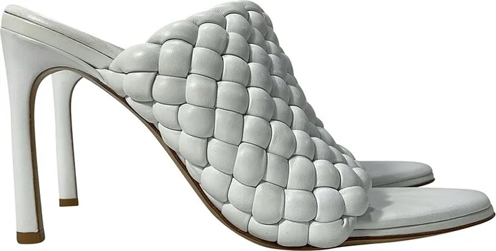 Bottega Veneta Women's Leather Padded Sandal (Authentic Pre-Loved)