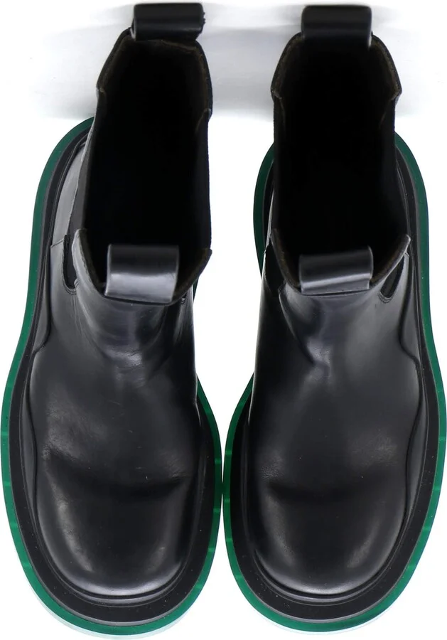 Bottega Veneta Women's Lug Chelsea Boot Leather - Image 2