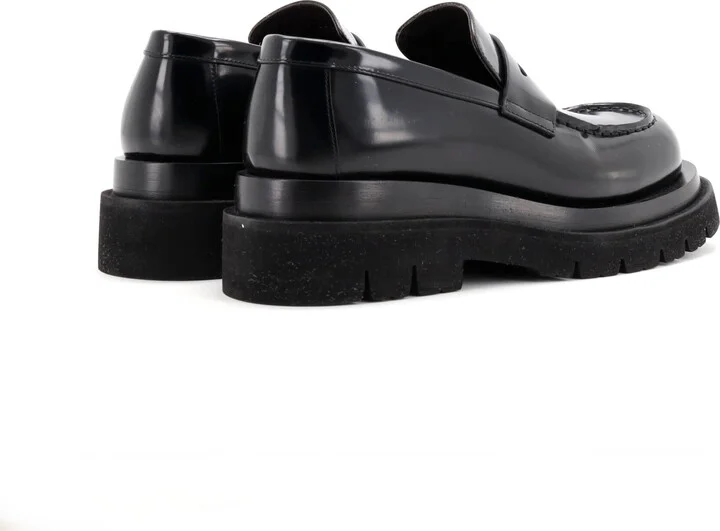 Bottega Veneta Women's Monsieur Platform Loafers Patent - Image 3