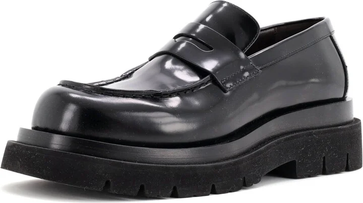 Bottega Veneta Women's Monsieur Platform Loafers Patent
