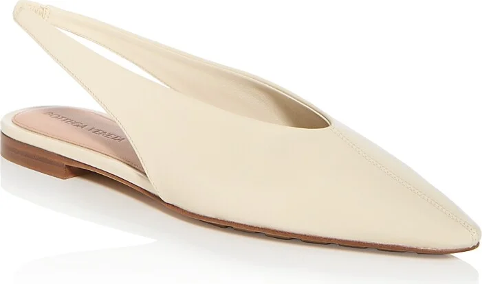 Bottega Veneta Women's Sofia Slingback Flats