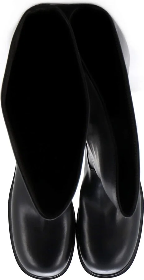 Bottega Veneta Women's Strut Knee High Boots Leather - Image 2