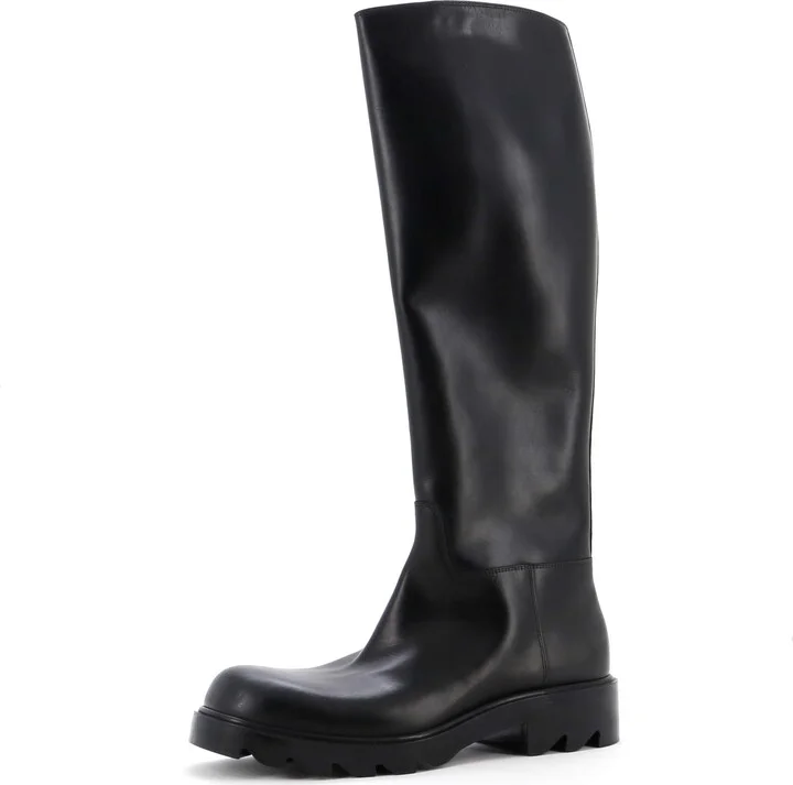Bottega Veneta Women's Strut Knee High Boots Leather
