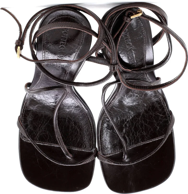 Bottega Veneta Women's The Line Sandals Leather 90 - Image 2