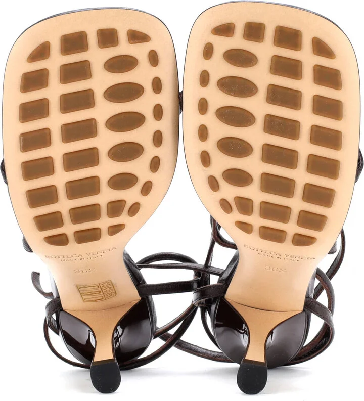 Bottega Veneta Women's The Line Sandals Leather 90 - Image 4