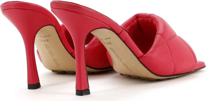 Bottega Veneta Women's The Padded Heeled Sandals Quilted Leather - Image 3