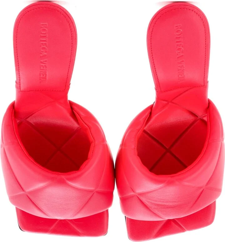 Bottega Veneta Women's The Padded Heeled Sandals Quilted Leather - Image 2