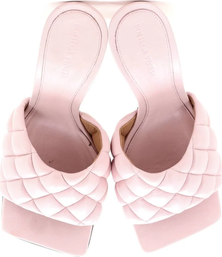 Bottega Veneta Women's The Padded Heeled Sandals Quilted Leather - Image 2