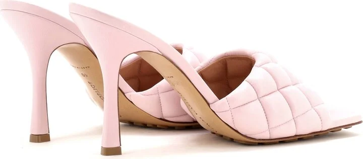 Bottega Veneta Women's The Padded Heeled Sandals Quilted Leather - Image 3