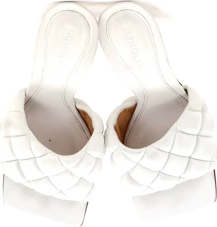 Bottega Veneta Women's The Padded Heeled Sandals Quilted Leather - Image 2