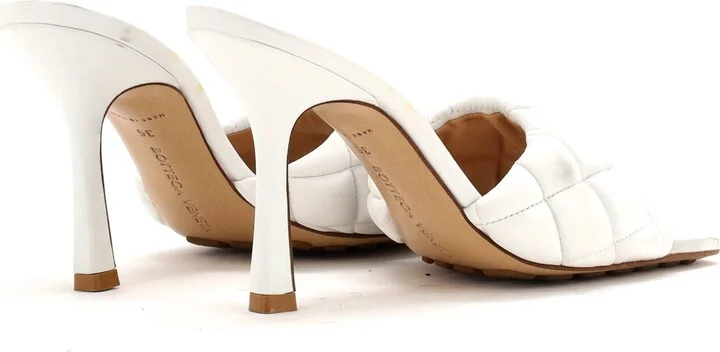 Bottega Veneta Women's The Padded Heeled Sandals Quilted Leather - Image 3