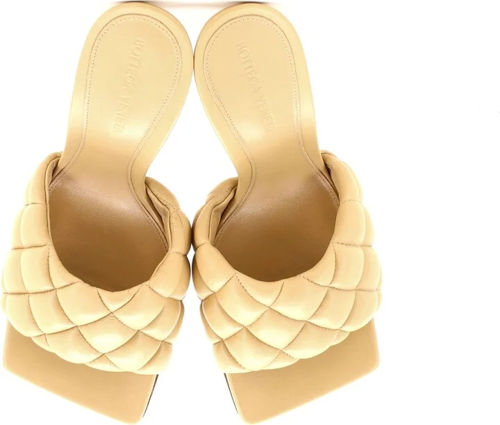 Bottega Veneta Women's The Padded Heeled Sandals Quilted Leather - Image 2