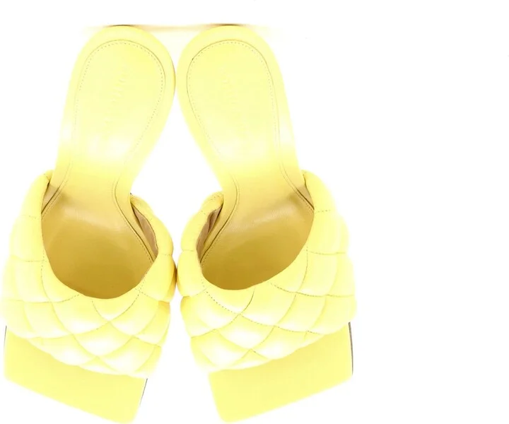 Bottega Veneta Women's The Padded Heeled Sandals Quilted Leather - Image 2