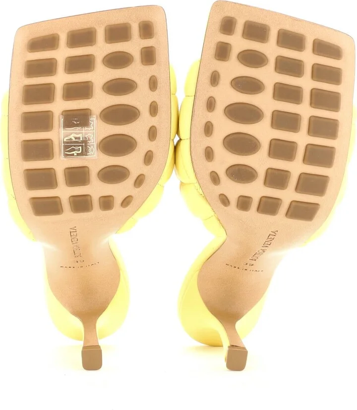 Bottega Veneta Women's The Padded Heeled Sandals Quilted Leather - Image 4