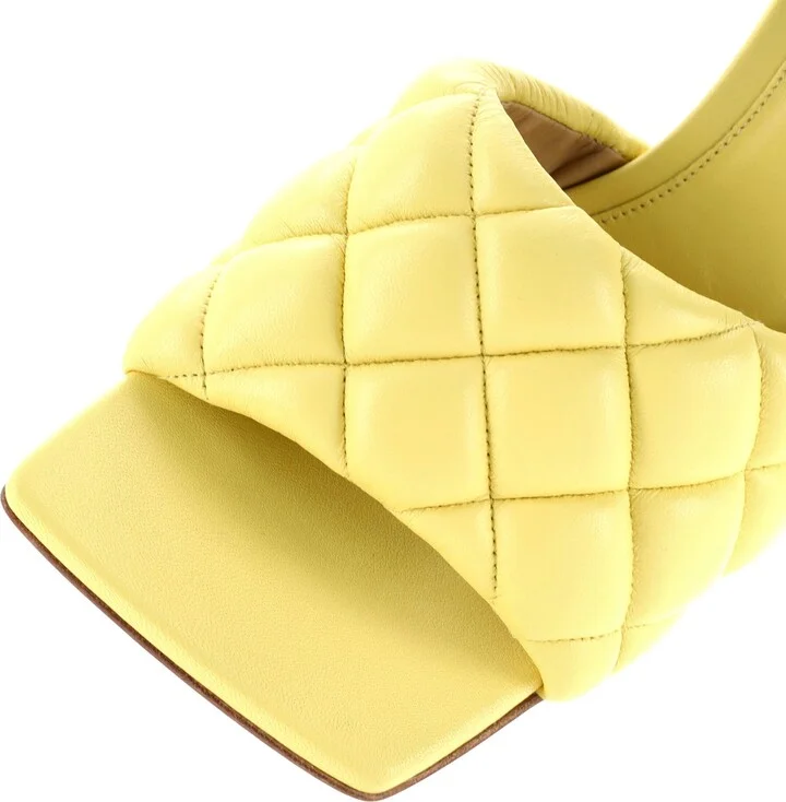 Bottega Veneta Women's The Padded Heeled Sandals Quilted Leather - Image 5