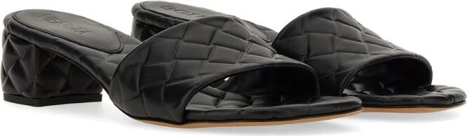 Bottega Veneta Woven Pattern Amy Mule Shoes - Image 2