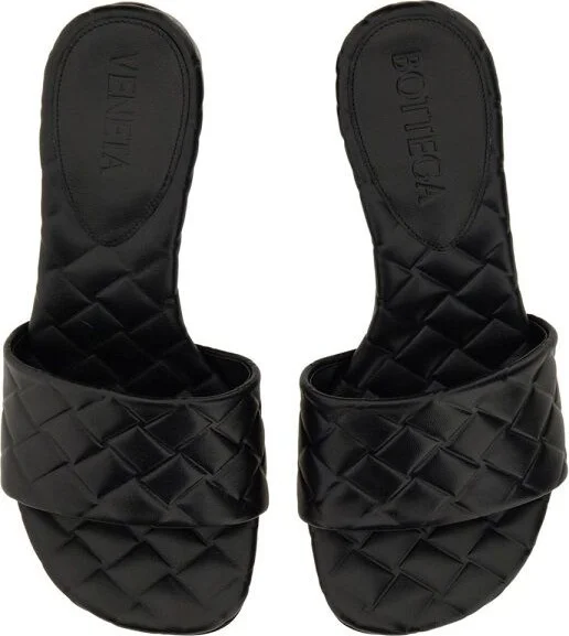 Bottega Veneta Woven Pattern Amy Mule Shoes - Image 4