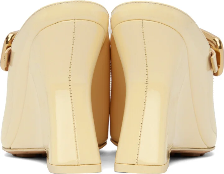 Bottega Veneta Yellow Comet Mules - Image 2