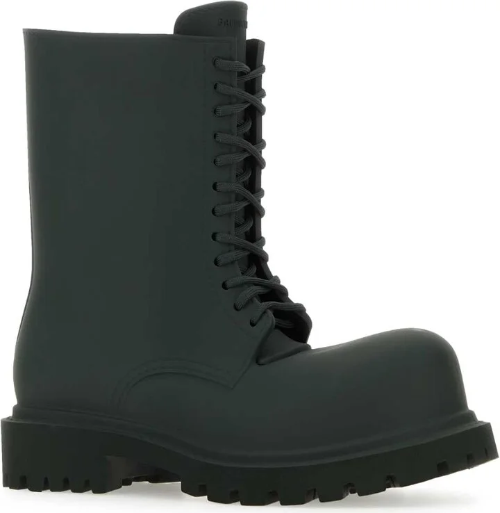 Bottle Green Eva Steroid Boots - Image 2