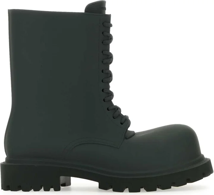 Bottle Green Eva Steroid Boots