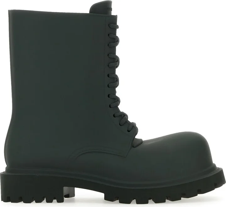 Bottle green EVA Steroid boots