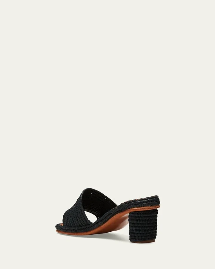 Bou Woven Slide Sandals - Image 2