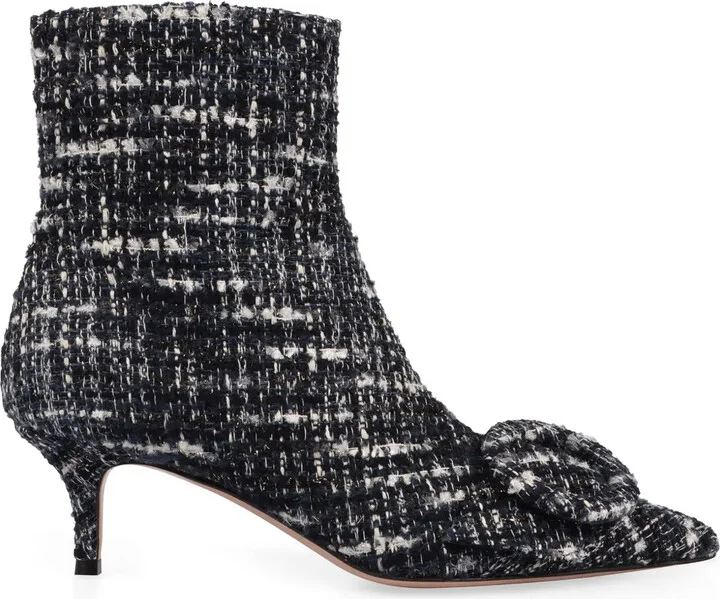 Bouclé Ankle Boots