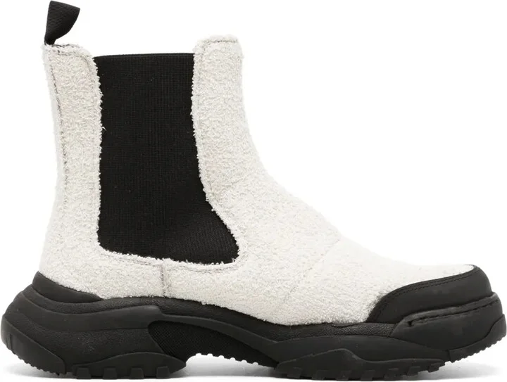 Boucle Ankle Boots