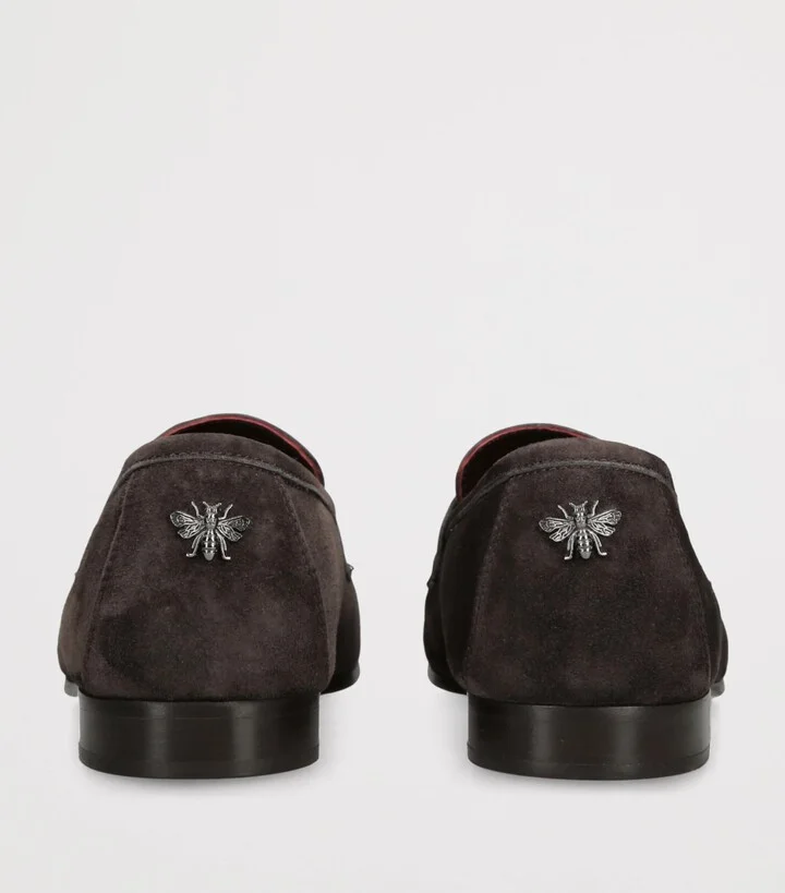 Bougeotte Suede Flaneur Loafers - Image 2