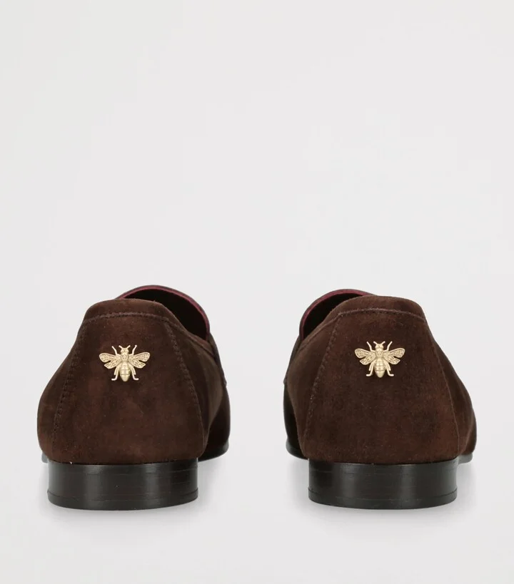 Bougeotte Suede Flaneur Loafers - Image 2