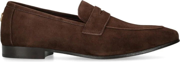 Bougeotte Suede Flaneur Loafers