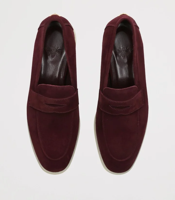 Bougeotte Suede Loisir Gommé Loafers - Image 4